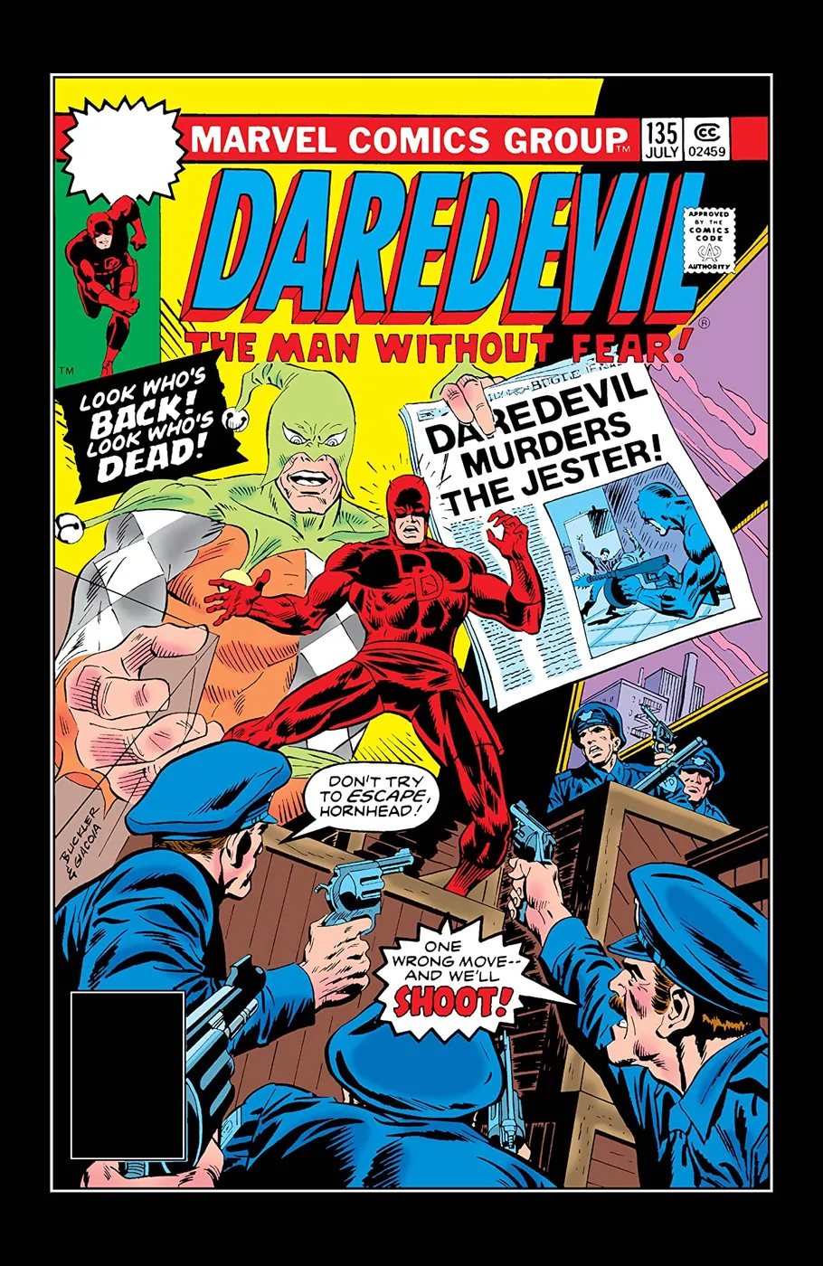 Cover of Daredevil #135