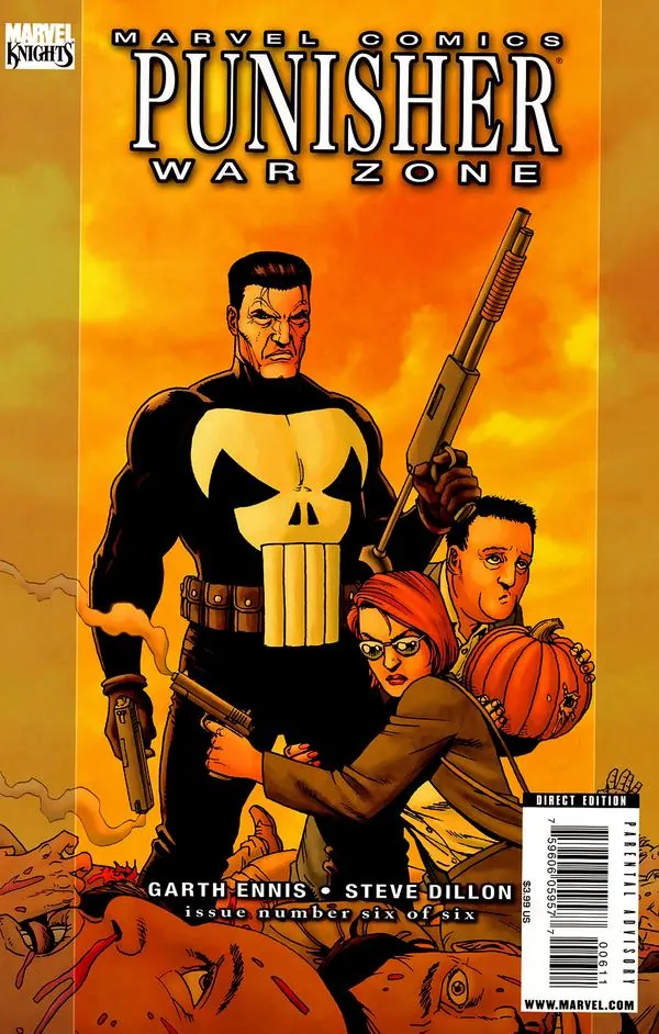 Cover of Punisher: War Zone #6