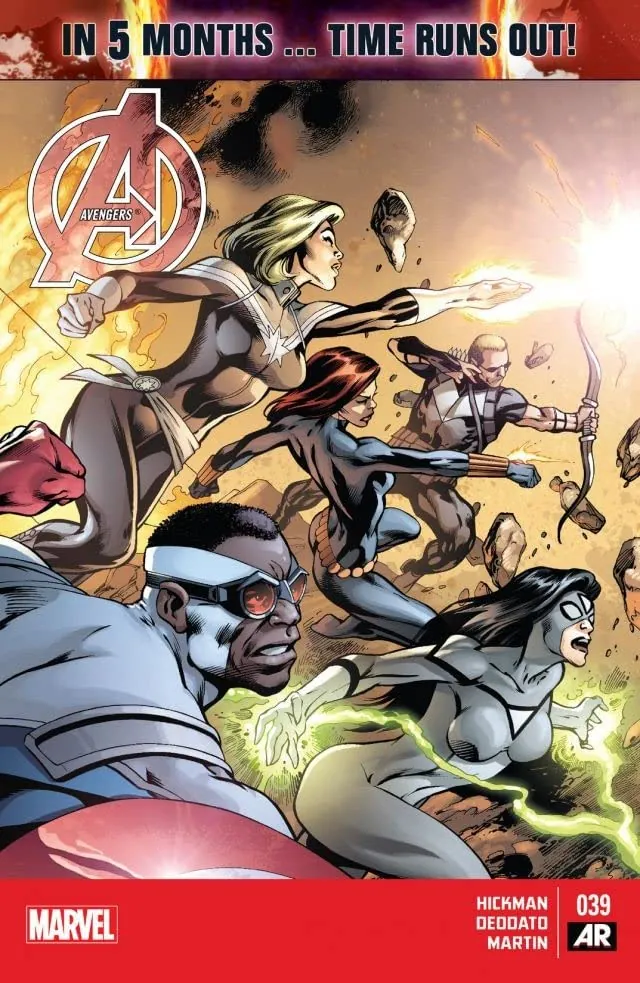 Cover of Avengers #39