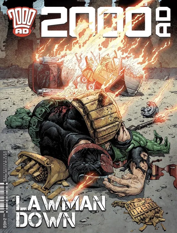 Cover of 2000 AD #1