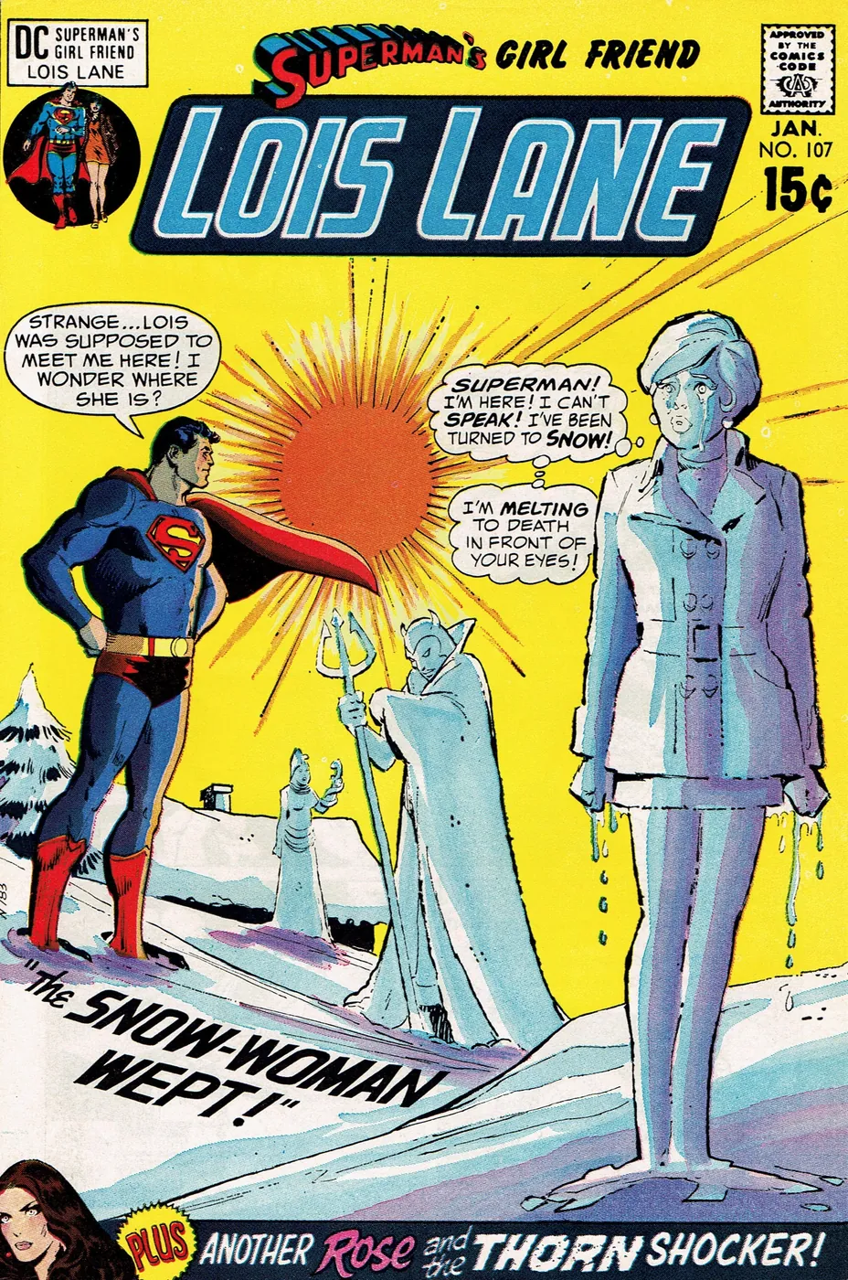 Cover of Superman's Girl Friend, Lois Lane #107