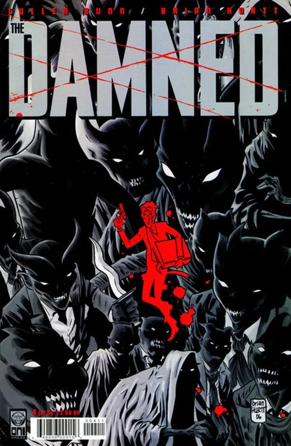Cover of The Damned #4