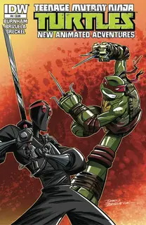 Cover of Teenage Mutant Ninja Turtles New Animated Adventures #4
