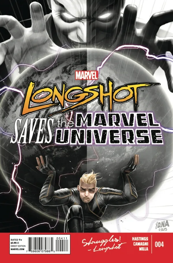 Cover of Longshot Saves the Marvel Universe #4