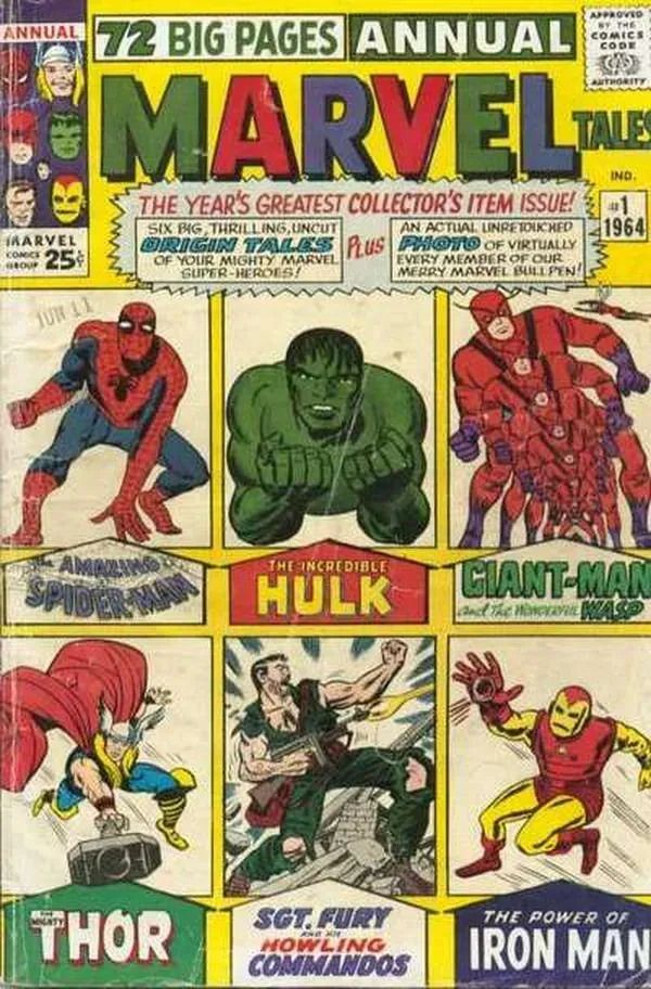 Cover of Marvel Tales Annual #1