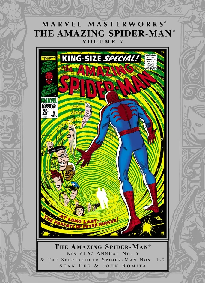 Cover of Marvel Masterworks: The Amazing Spider-Man #7