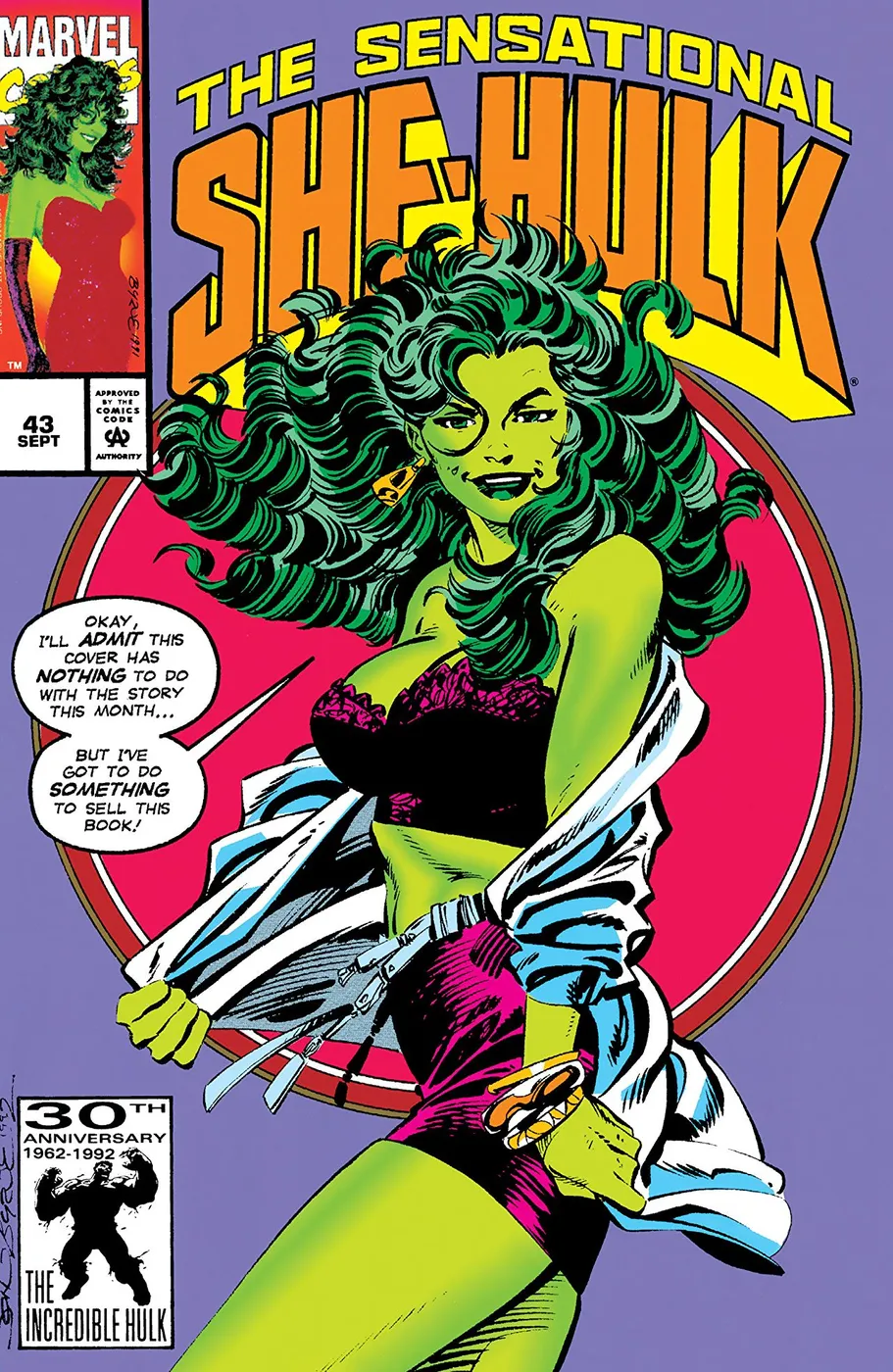 Cover of The Sensational She-Hulk #43