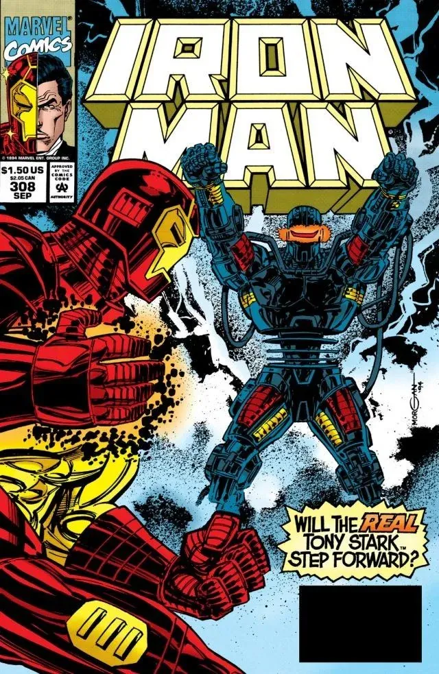 Cover of Iron Man #308