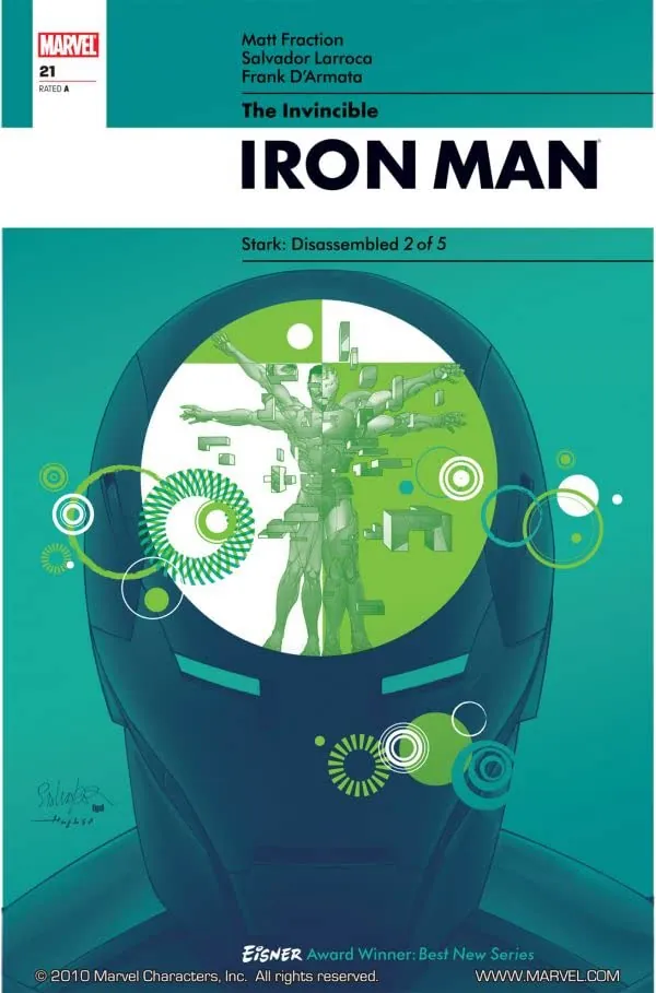 Cover of Invincible Iron Man #21