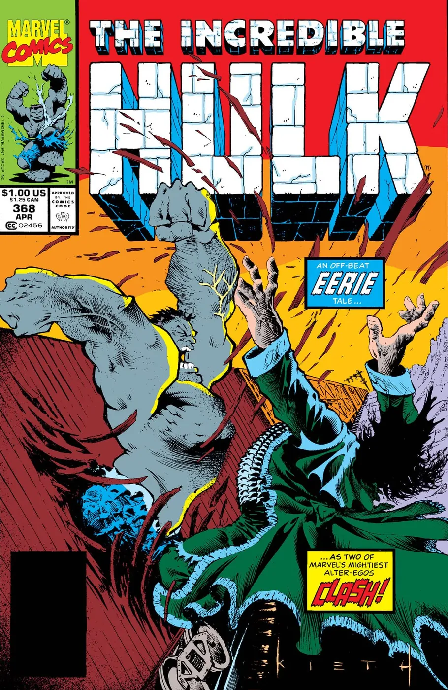 Cover of The Incredible Hulk #368