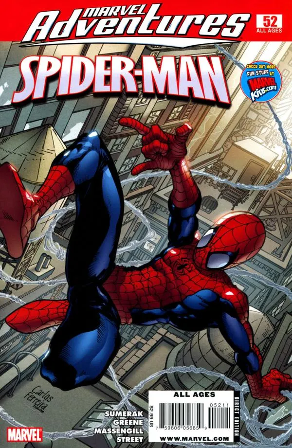 Cover of Marvel Adventures Spider-Man #52