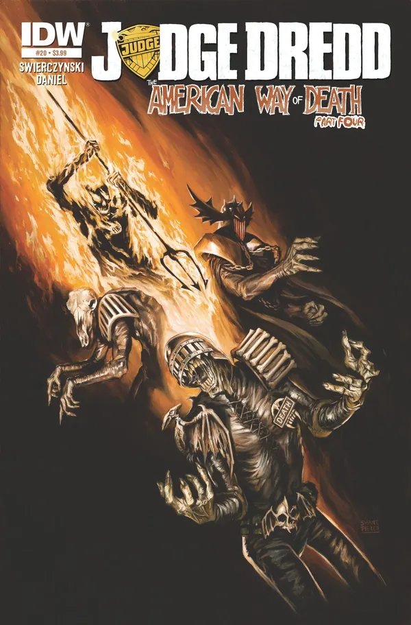 Cover of Judge Dredd #20