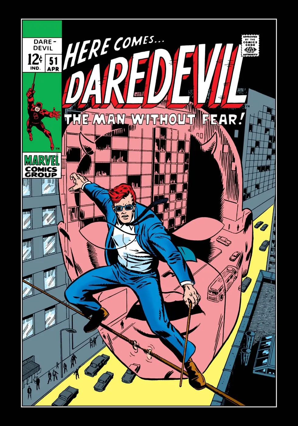 Cover of Daredevil #51
