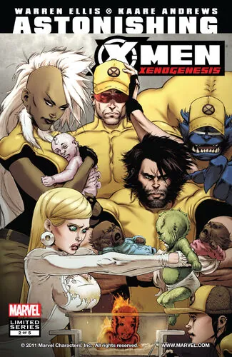 Cover of Astonishing X-Men: Xenogenesis #2