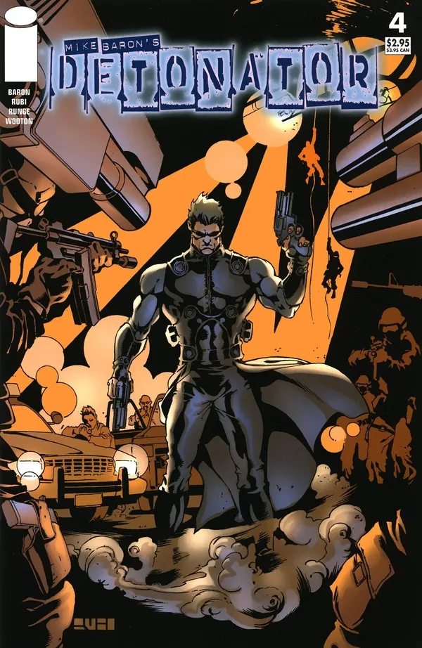 Cover of Mike Baron's Detonator #4