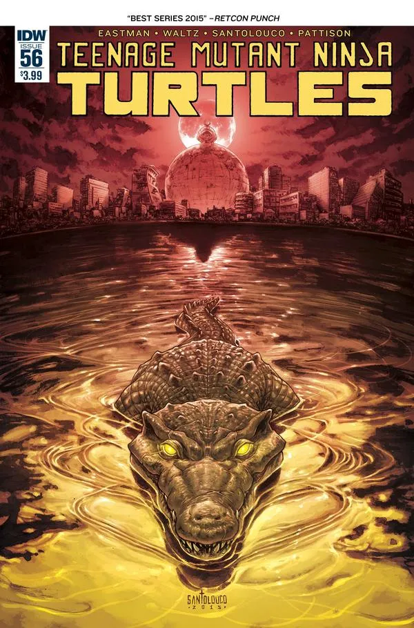 Cover of Teenage Mutant Ninja Turtles #56