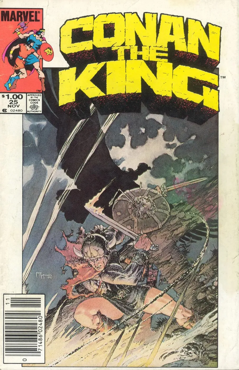 Cover of Conan the King #25