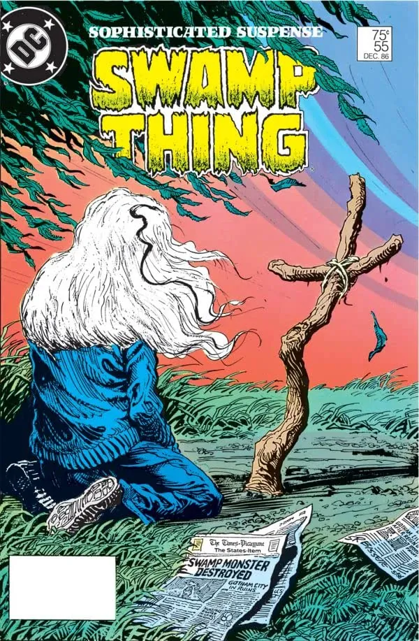 Cover of Swamp Thing #55