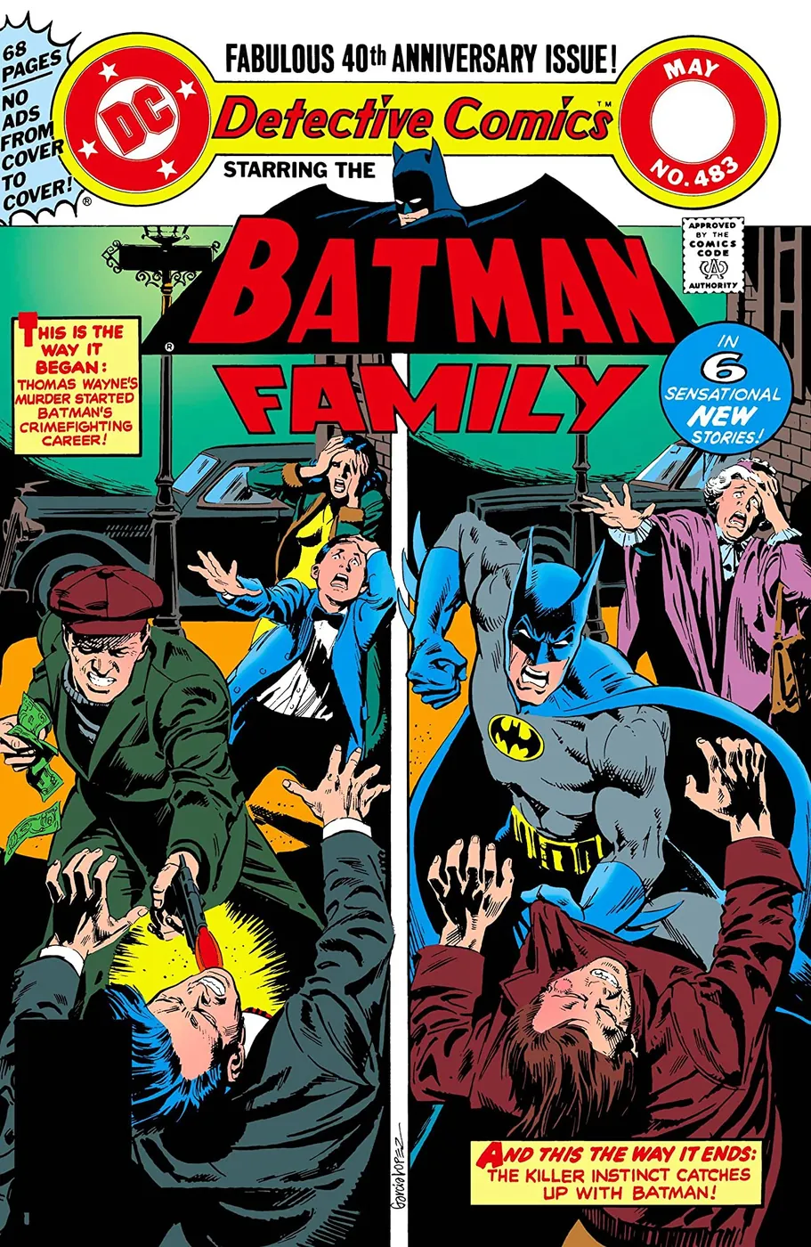 Cover of Detective Comics #483