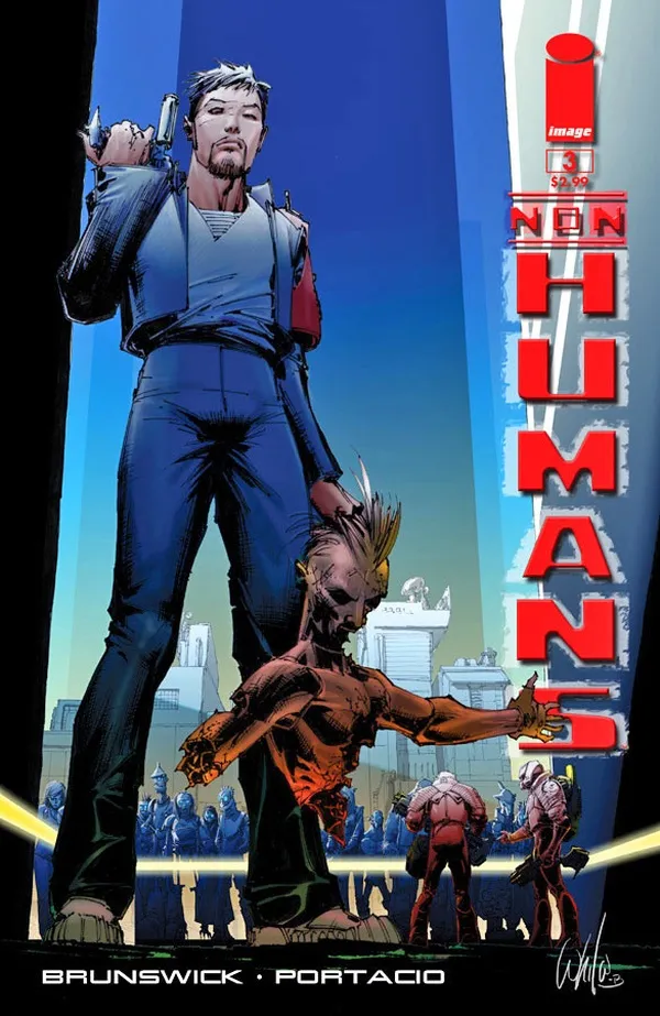 Cover of Non-Humans #3