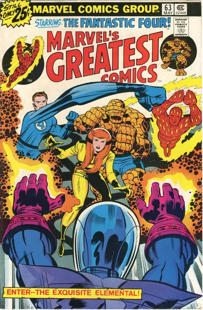 Cover of Marvel's Greatest Comics #63