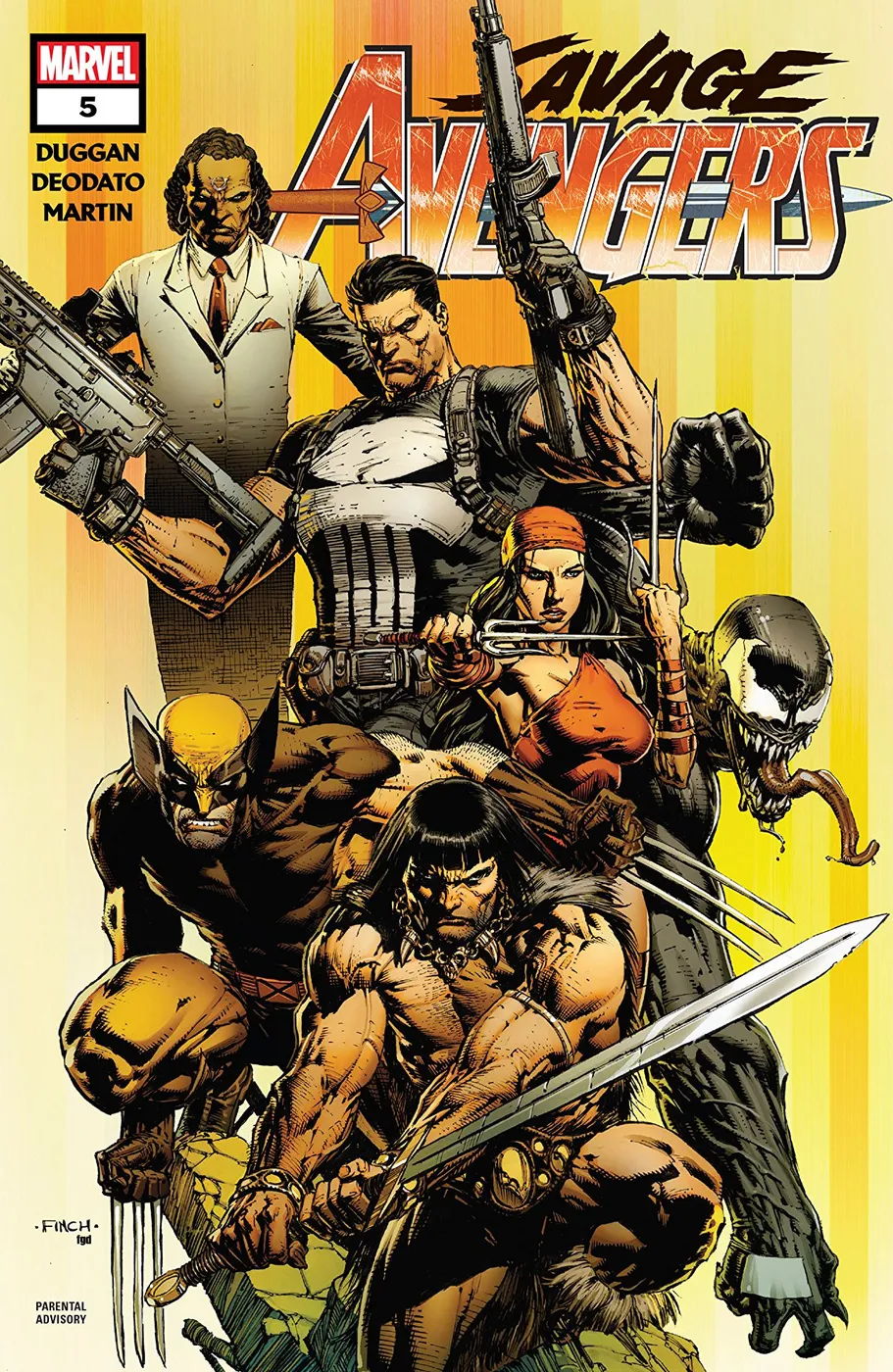 Cover of Savage Avengers #5