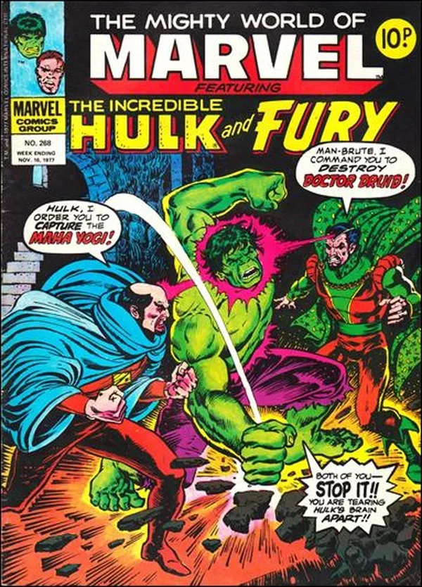 Cover of The Mighty World of Marvel #268