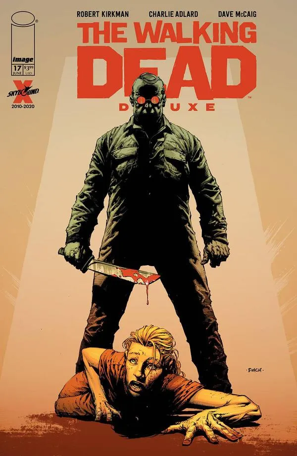 Cover of The Walking Dead Deluxe #17