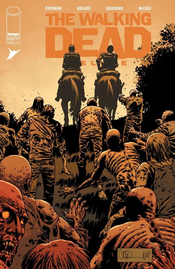 Cover of The Walking Dead Deluxe #133