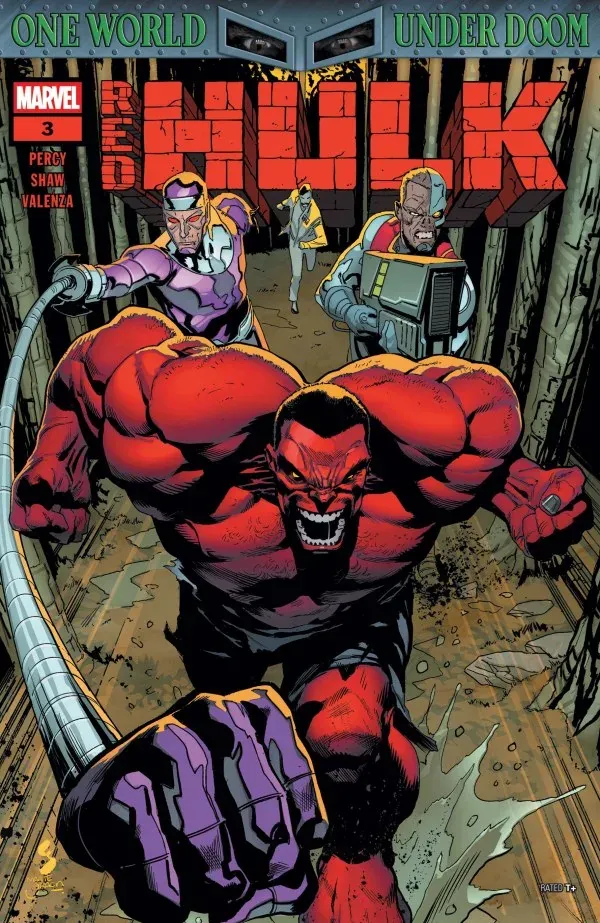 Cover of Red Hulk #3