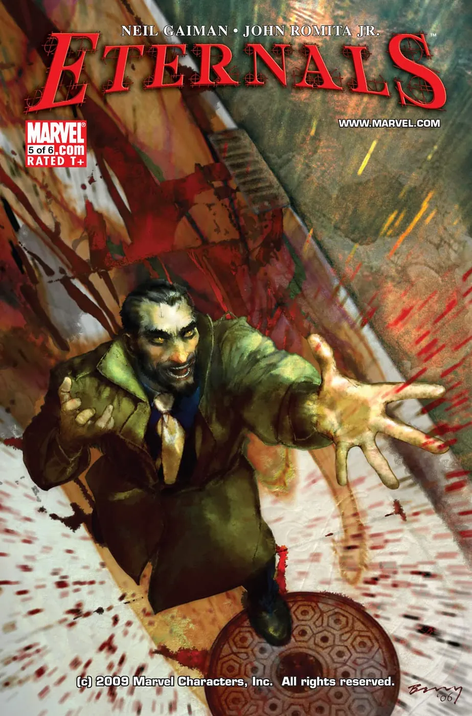 Cover of Eternals #5