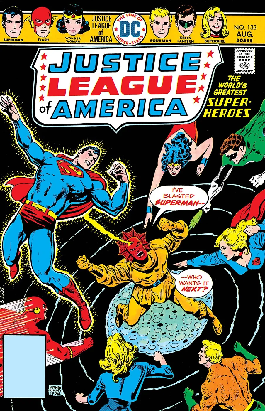 Cover of Justice League of America #133