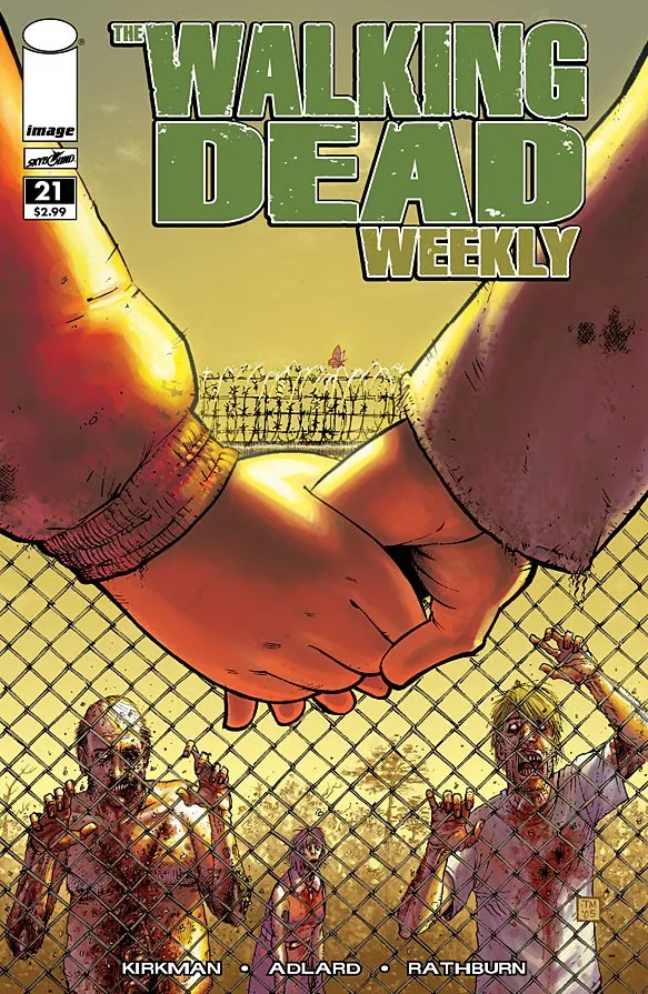 Cover of The Walking Dead Weekly #21