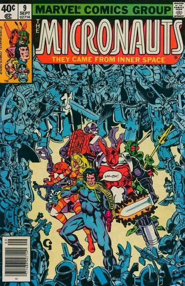 Cover of Micronauts #9