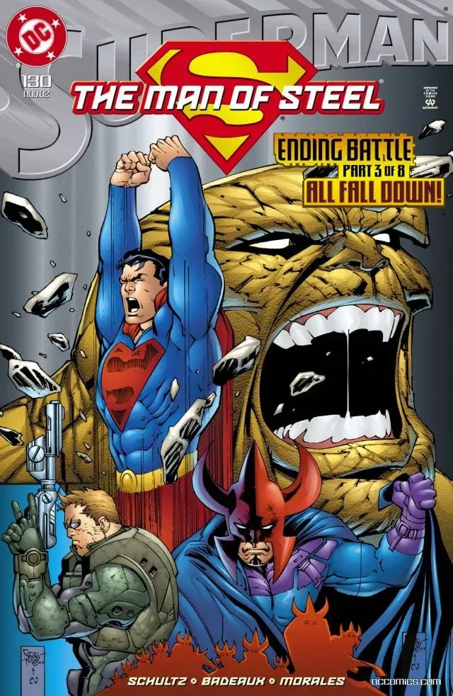 Cover of Superman: The Man of Steel #130