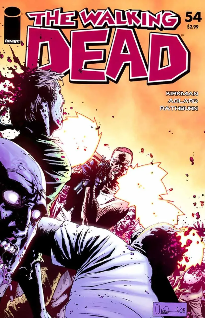 Cover of The Walking Dead #54
