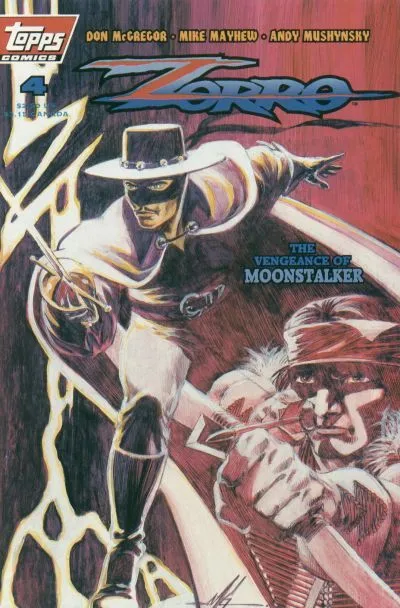Cover of Zorro #4
