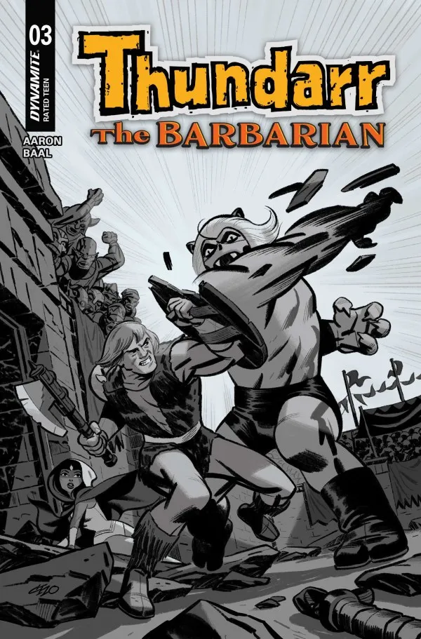 Cover of Thundarr the Barbarian #3