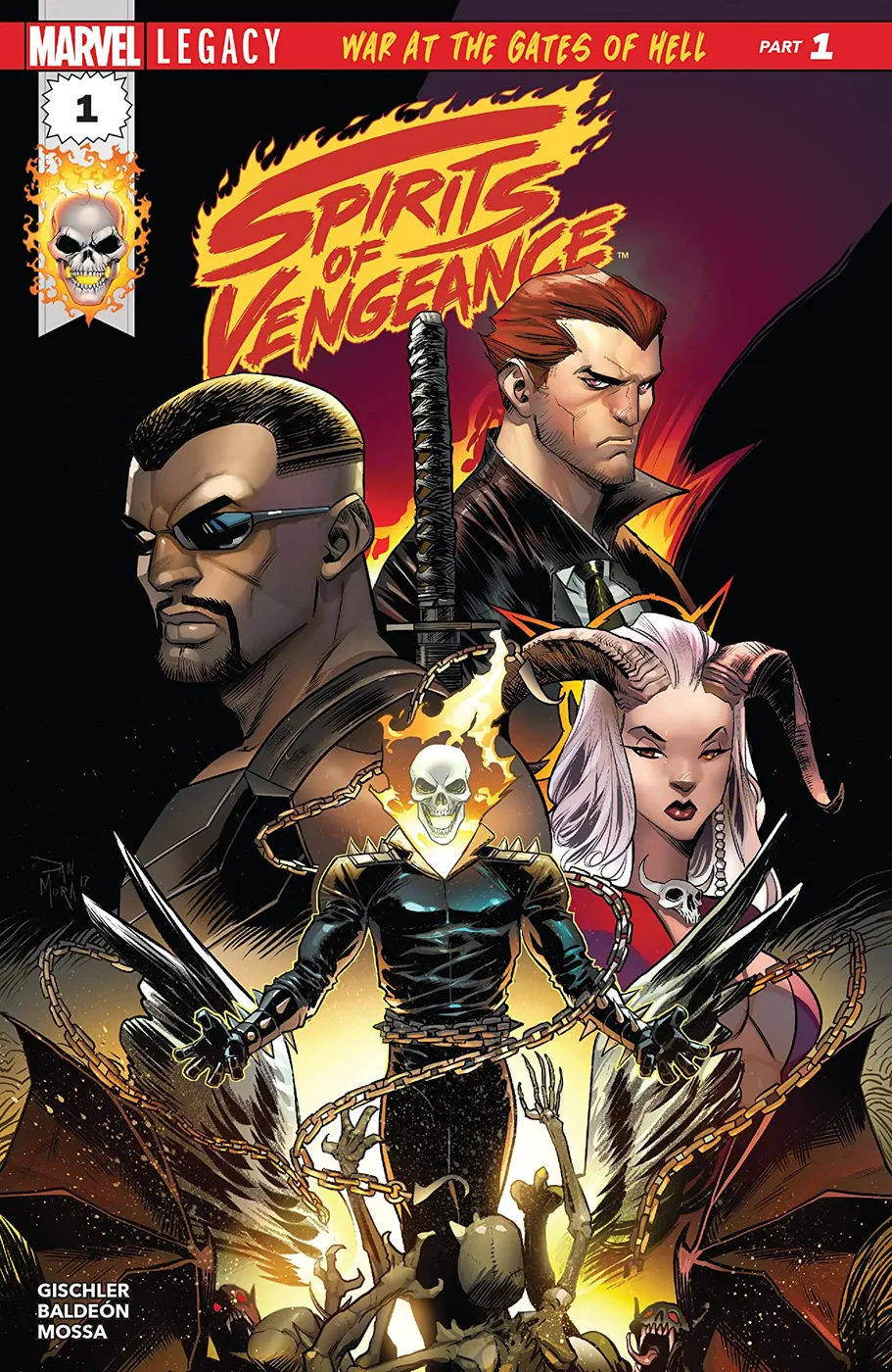 Cover of Spirits of Vengeance #1