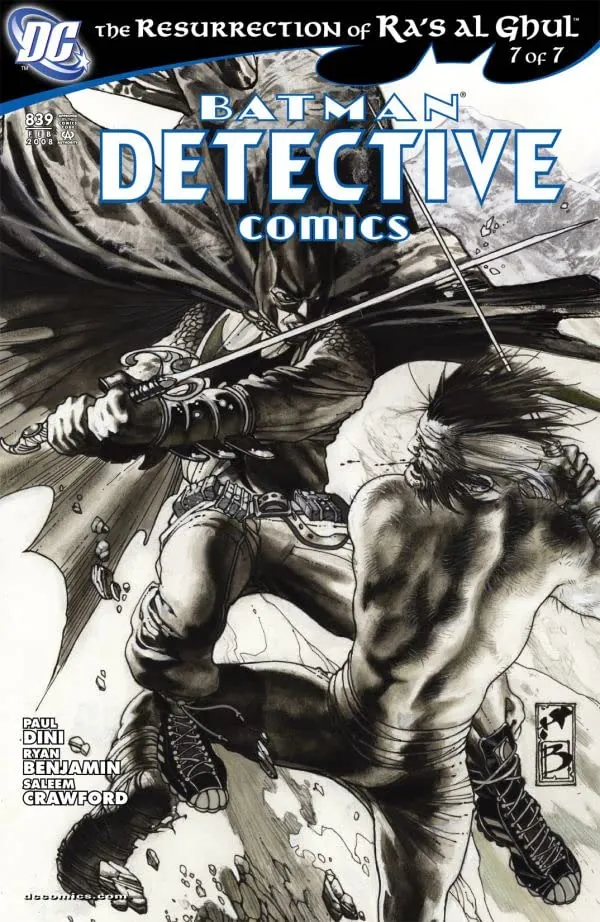 Cover of Detective Comics #839