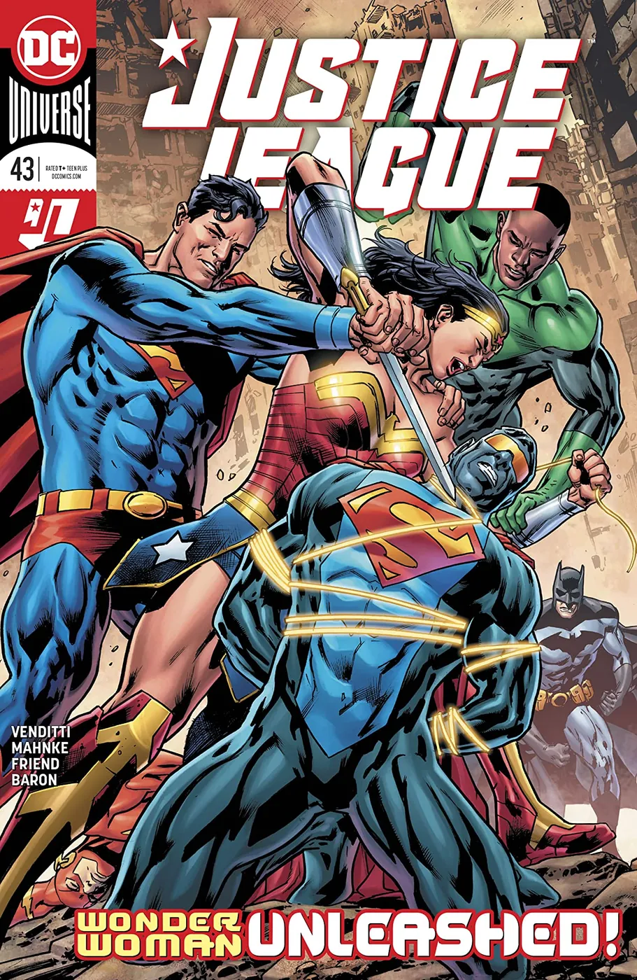 Cover of Justice League #43