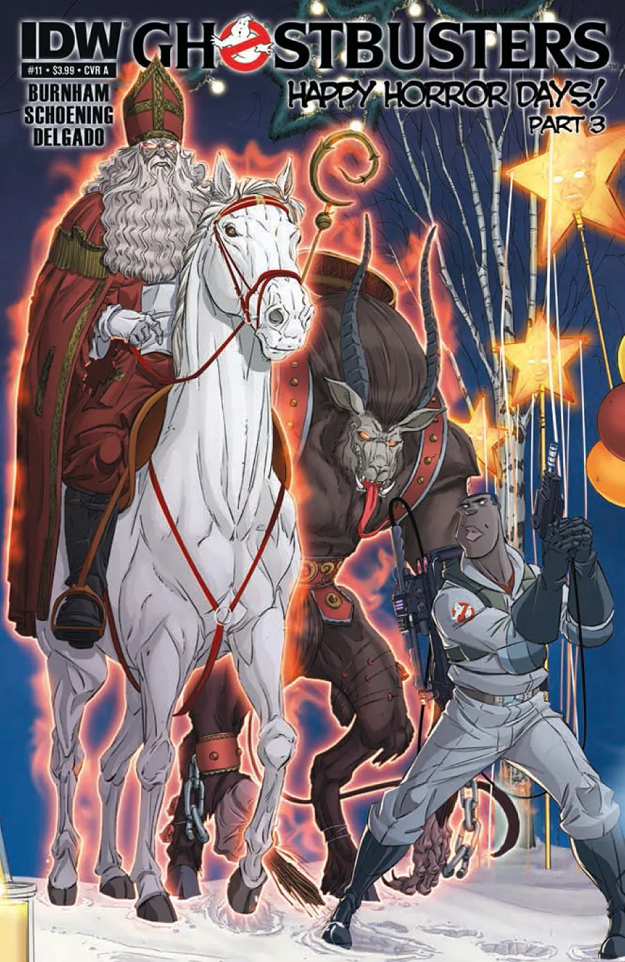 Cover of Ghostbusters #11