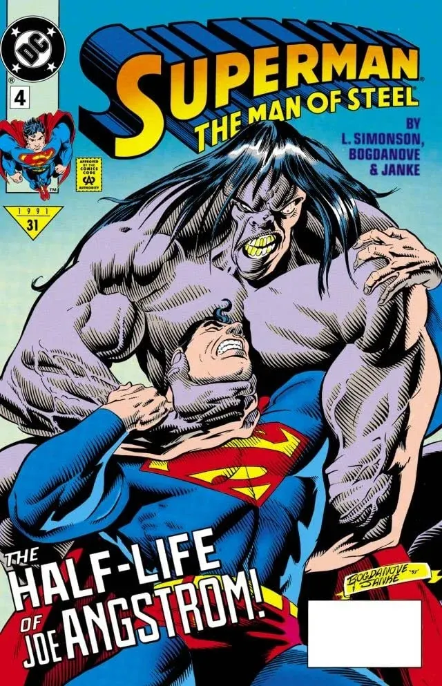 Cover of Superman: The Man of Steel #4