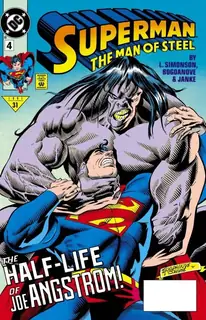 Cover of Superman: The Man of Steel #4