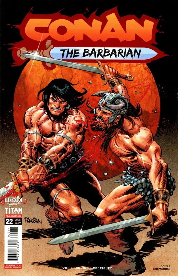 Cover of Conan: The Barbarian #22