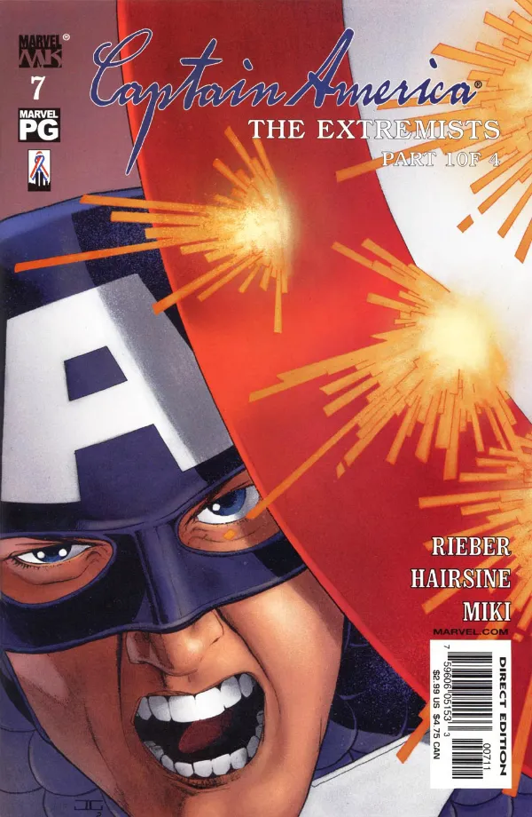 Cover of Captain America #7