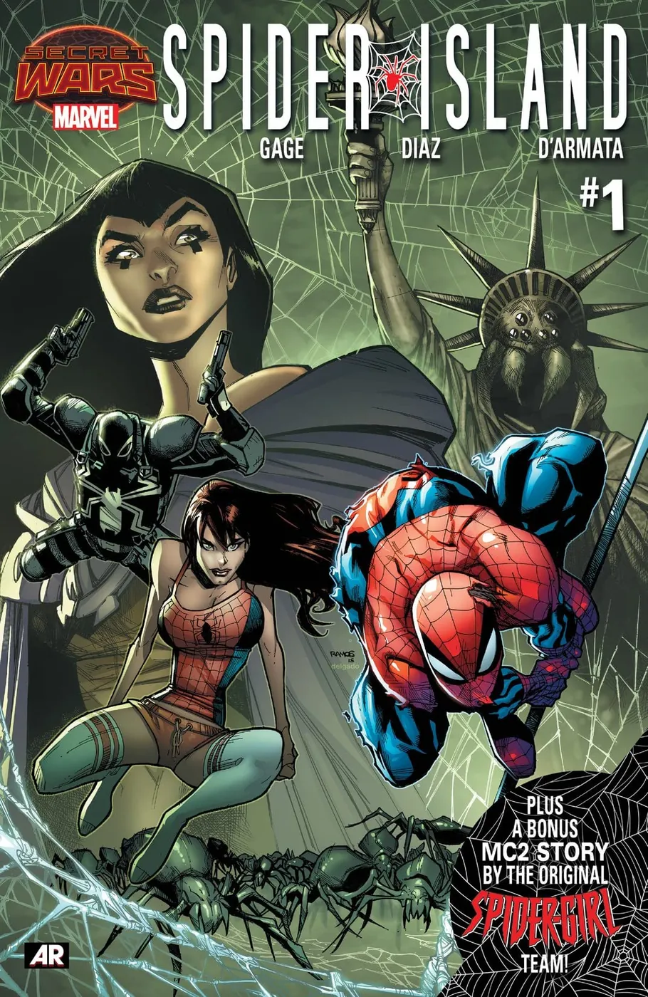Cover of Spider-Island #1