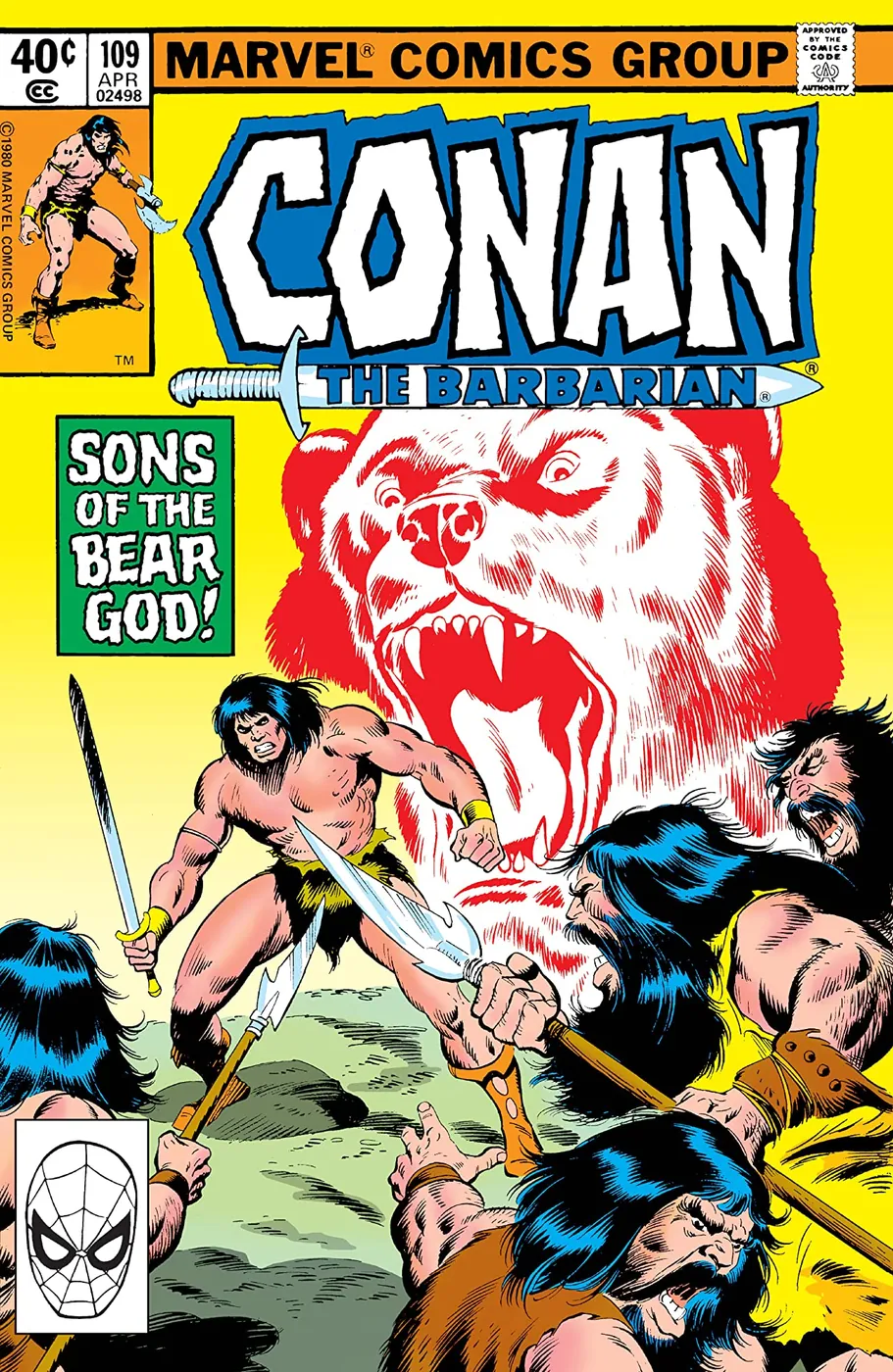 Cover of Conan the Barbarian #109