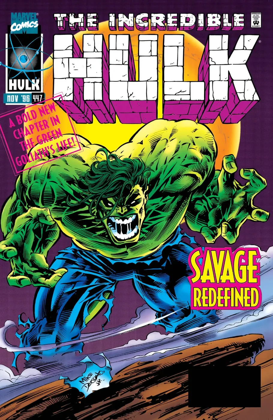 Cover of The Incredible Hulk #447
