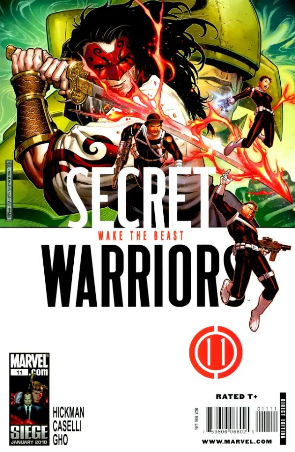Cover of Secret Warriors #11